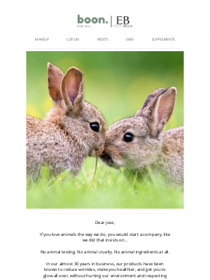 Ecco Bella - 🐰Are You Kind to Animals?