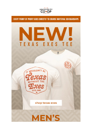University Co-op - New! Texas Exes Apparel