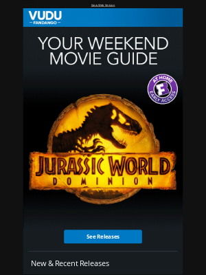 Vudu - Your Weekend Movie Guide