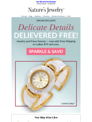 Nature's Jewelry - Jewelry You’ll Love. Shipping You Won’t Pay! 💖