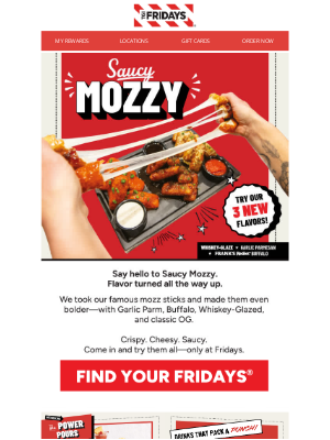 TGI Fridays - Crave These Mozz Sticks Yet? 😋