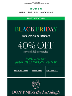 Boden (United Kingdom) - 40% off still going strong 🏃🏽‍♀️