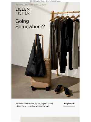 EILEEN FISHER - Pack, Unpack and Go