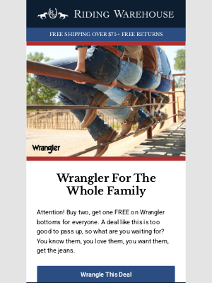 Riding Warehouse - Calling All Wrangler Lovers ❤️👖