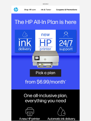 HP - Choose a printer. Pick a plan. Get started.