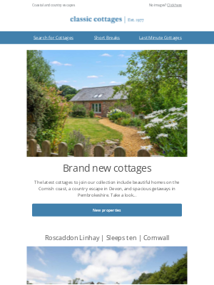 Classic Cottages - Brand new cottages ✨