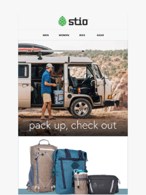 Stio - Bags Made For Trail And Travel
