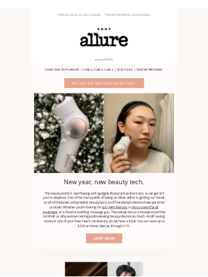 Allure - Save $120 on Our Favorite All-in-One Skin Device