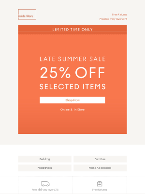 Inside Story (United Kingdom) - SALE now on: 25% off