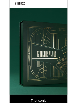 VINEBOX - The iconic 12 Nights of Wine is BACK!!!