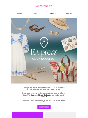 Accessorize USA - Plans heating up this Bank Holiday? ☀️🛍️