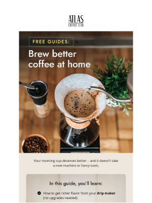 Atlas Coffee Club - How to brew better coffee at home ☕