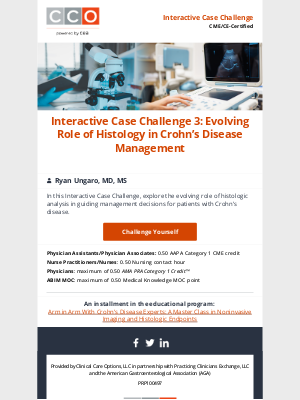 Clinical Care Options - Evolving Role of Histology in Crohn’s Disease Management