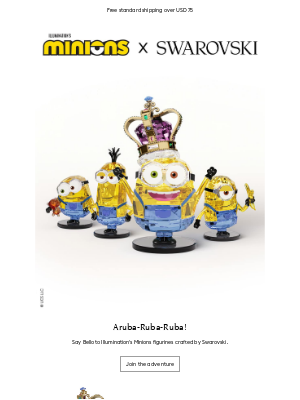 Swarovski - Illumination’s Minions x Swarovski