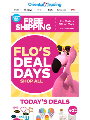 Oriental Trading Company - 🦩Shop Flo's Deal Days🦩​ Best Deals of the Summer!