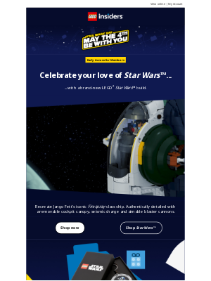 LEGO (United Kingdom) - A new LEGO® Star Wars™ drop is here