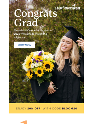 1-800-Flowers - Gifts for every grad 🎓
