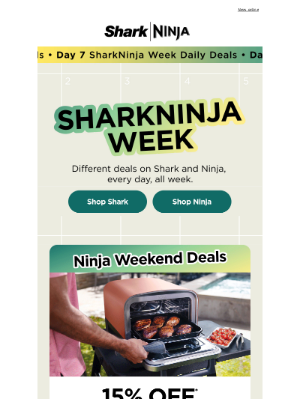Ninja Kitchen - Ends today: 15% off outdoor gear + $100 off FlexFlame. 🔥