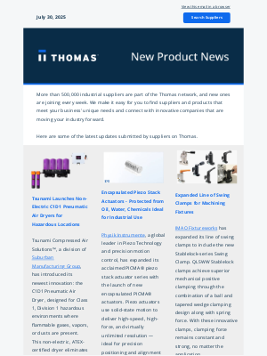 Xometry - News and Product Updates from Thomas Suppliers