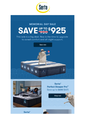 Serta - Don’t miss the Memorial Day Sale