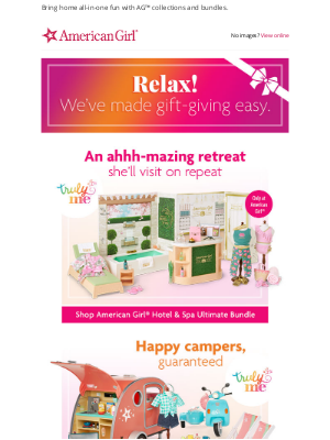 American Girl - Relax! We’ve made gift-giving EASY 😘