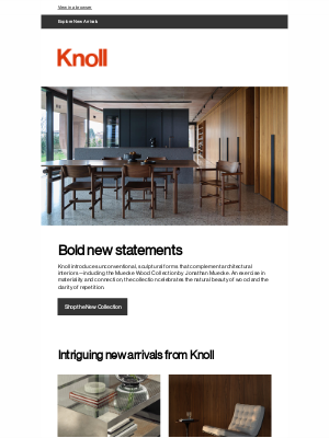 Knoll - New from Muecke, D'Urso, and Perron