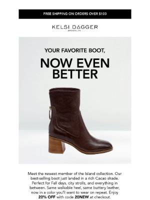 Kelsi Dagger BK - New! Our Best Selling Boots Are Back 👢