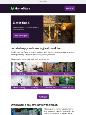 HomeStars - Time to tackle these jobs