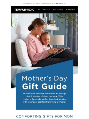 Tempur-Pedic - Mom deserves the gift of restorative sleep
