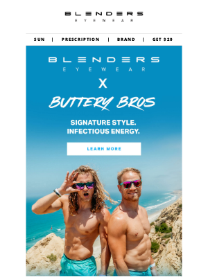 Blenders Eyewear - Entourage Spotlight // Fitness Filmmakers, the Buttery Bros