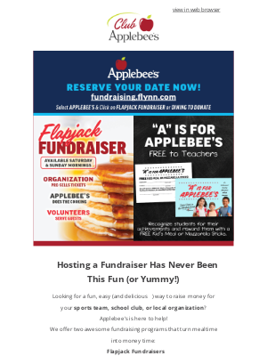 Applebee's - 🍽Delicious Ways to Raise Money!🍎