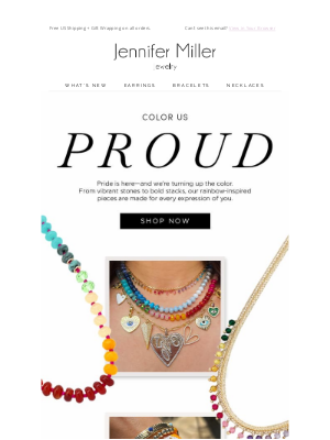 Jennifer Miller Jewelry - 🏳️‍🌈 Celebrating Pride With Rainbow Styles