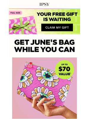 ipsy - MailCharts, you could get these in June's Glam Bag