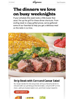 Wegmans Food Markets - The Dinners We Love on Busy Weeknights