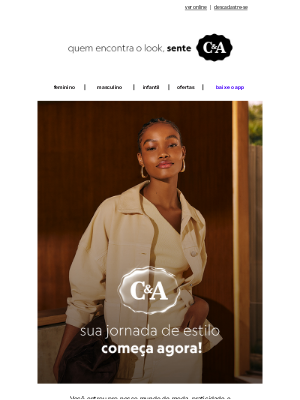 C&A (Brazil) - Bem-vindo(a) à C&A!