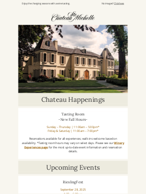 Chateau Ste Michelle Winery - Chateau Happenings: Upcoming Events and Experiences