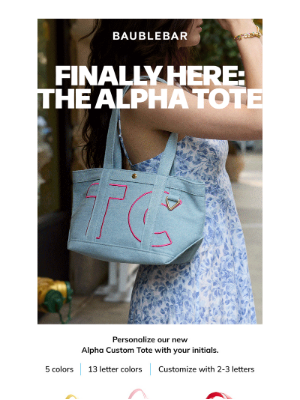 BaubleBar - ICYMI: Our Newest Summer Tote