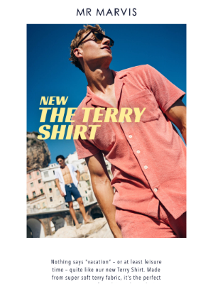 Mr Marvis (United Kingdom) - NEW: The Terry Shirt