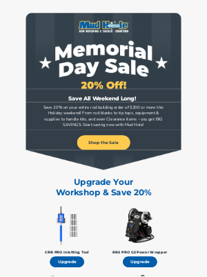 Mud Hole - Memorial Day Deals All Weekend Long! 🇺🇸