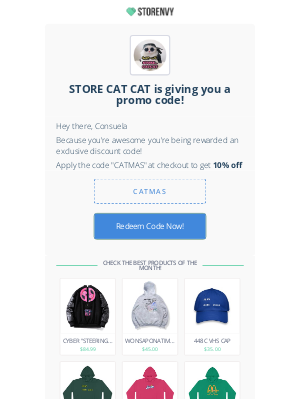 Storenvy - Lucky You! A Special Promotion from STORE CAT CAT