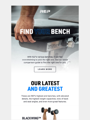 REP Fitness - Find the Perfect Bench