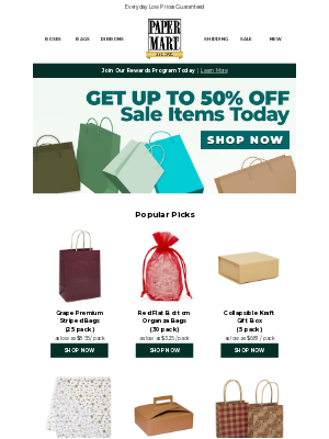Paper Mart - Get Up to 50% Off Sale Items Today
