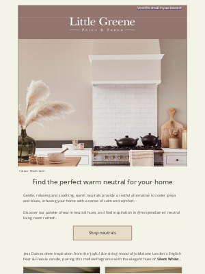 Little Greene - Find the perfect warm neutral for your home...