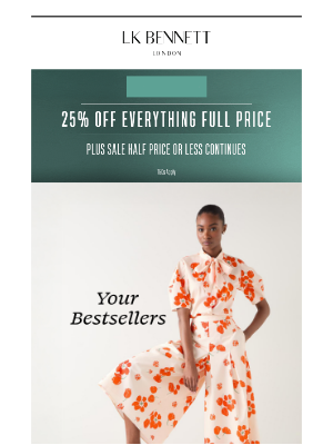 L.K.Bennett (United Kingdom) - Final Weekend For 25% Off Everything