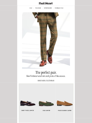 Paul Stuart - Fabulous Fall Footwear