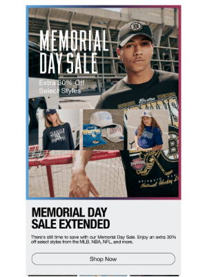 New Era Cap - Memorial Day Sale extended