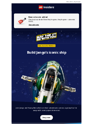LEGO - New sale sets added!