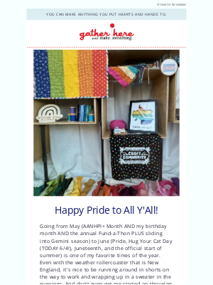 Gather - 🌈 Pride: A Time for Love, Unity, and for Resistance