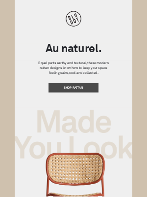 Blu Dot - Au naturel.