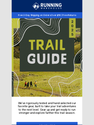 Running Warehouse - 2025 Trail Guide: Our Top Picks
